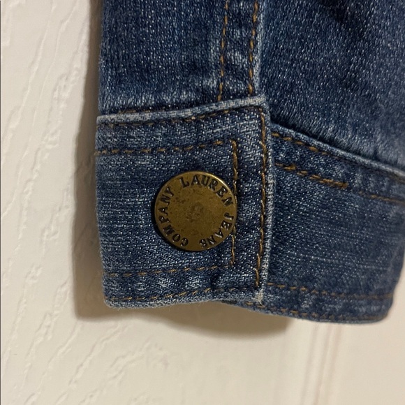 Ralph Lauren Dark Blue Denim Zippered Jacket - Picture 6 of 8